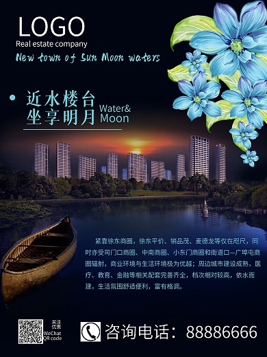 地产水城海报