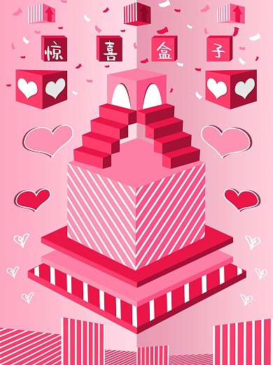 原创惊喜盒子海报