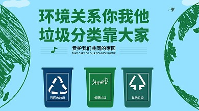 环境关系你我他环保
