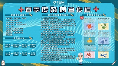 春季传染病宣传栏