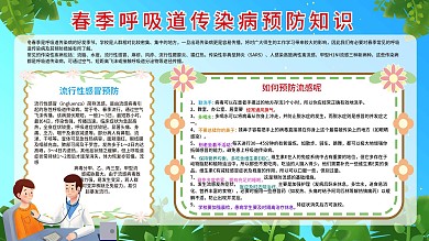 春季呼吸道传染病预防知识