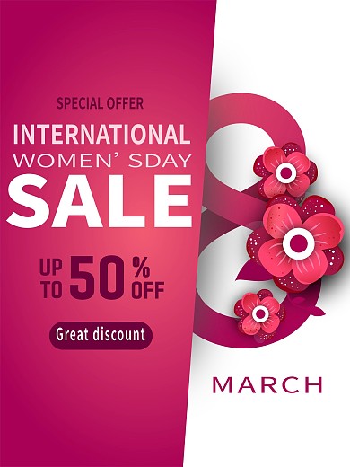 妇女节国际女装销售
