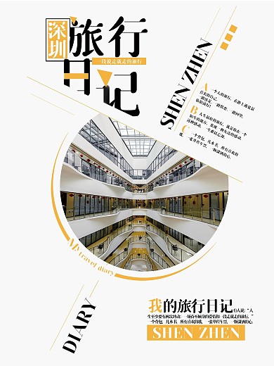 深圳旅游宣传海报系列