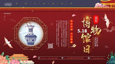 518国际博物馆日宣传展板