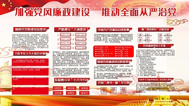 加强党风廉政推进从严治党