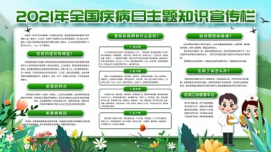 2021世界防治疟疾日宣传栏