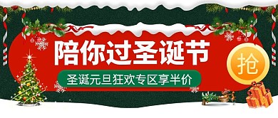 陪你过圣诞节公众号封面