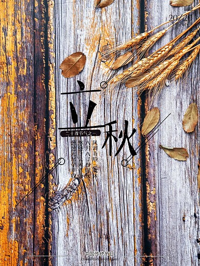 二十四节气之立秋