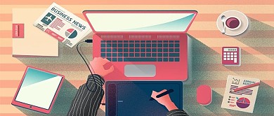 职场办公之设计师工作场景