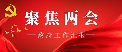 学习两会精神公众号封面