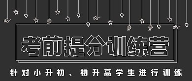 极简考前提分训练营