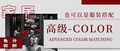 简约高级色彩分析