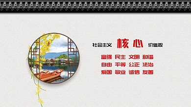 价值观核心价值观社会主义核心价值观