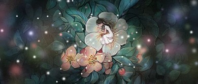 原创治愈系插画你好晚安