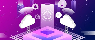 原创插画2.5D未来科技智能生活方式公众号封面