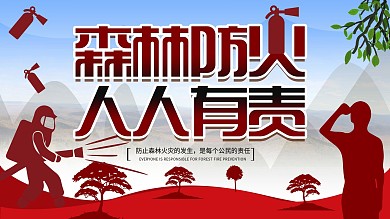森立防火人人有责