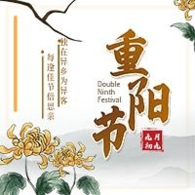 重阳节节日宣传公众号次图