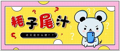 趣味耗子尾汁公众号封面