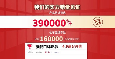 电商淘宝实力见证海报banner