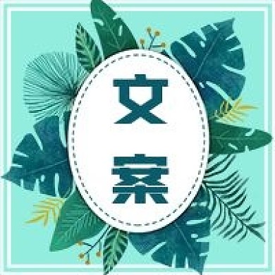 文艺清新文案宣传