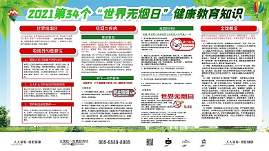 医疗禁烟宣传栏