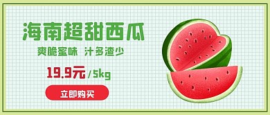 西瓜实景购物公众号首图