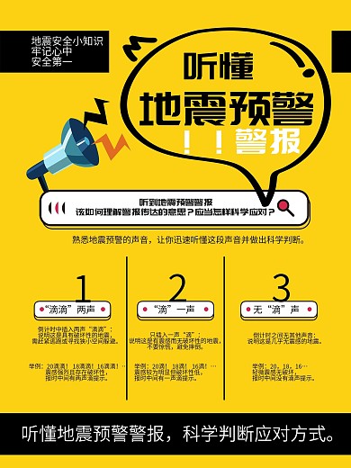 地震安全知识地震预警