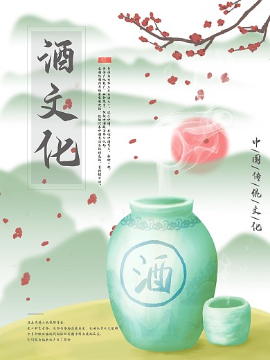 酒文化宣传海报展板