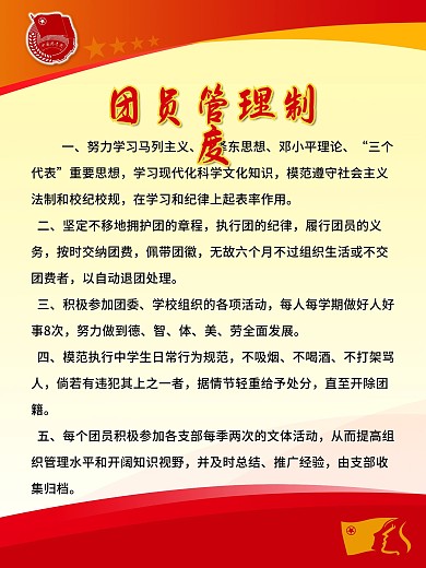 团员管理制度图片