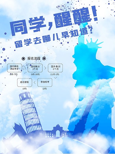 留学海报