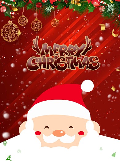 圣诞节平安夜海报素材背景圣诞老人图片