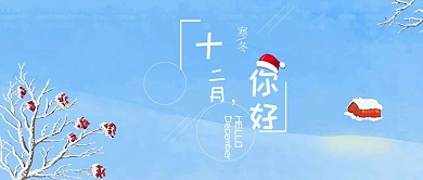十二月你好朋友圈配图