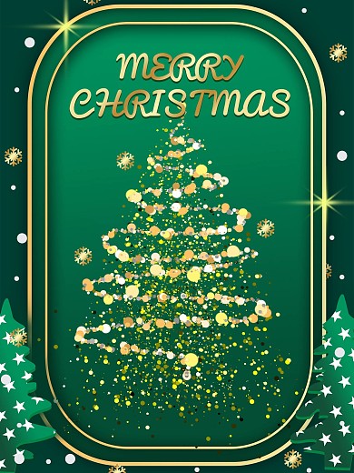 圣诞节通用版海报