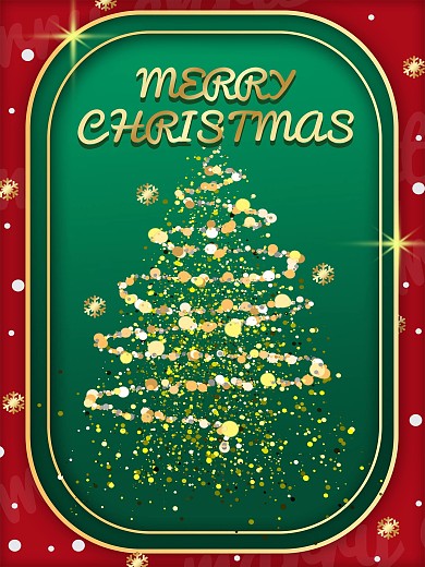 圣诞节通用版海报