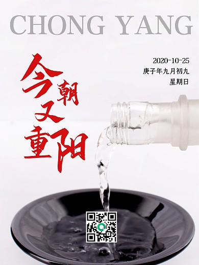 重阳节重九节重阳敬老老人节九九重阳海报