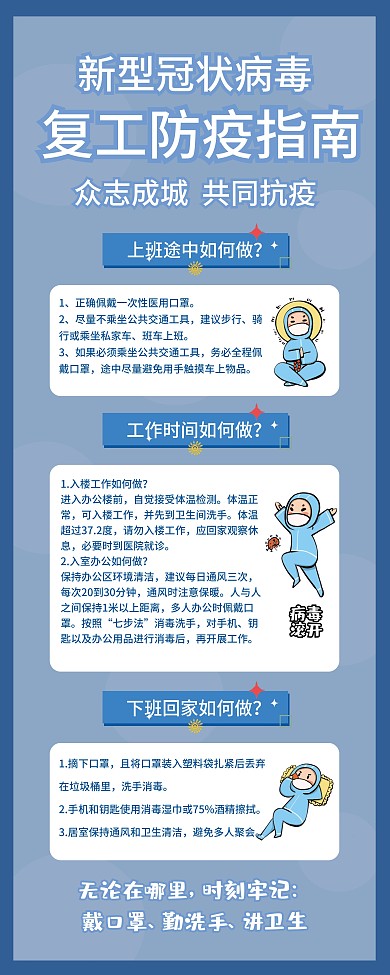公司复工防疫指南