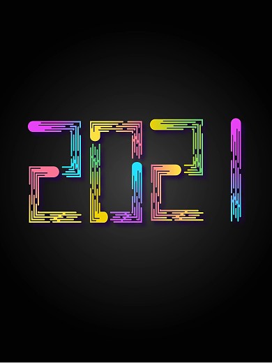 2021年炫彩新年快乐