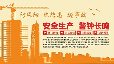 建筑工地安全宣传文化墙