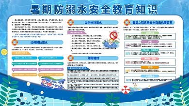 暑期防溺水安全教育知识