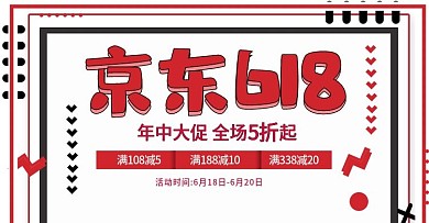 创意618年中大促电商活动banner