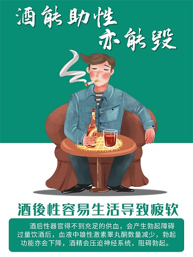 男性喝酒影响性功能
