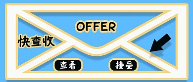 公众号封面286消息通告查收信封主页