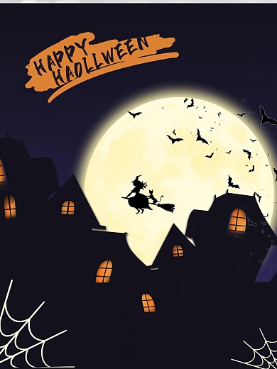 万圣节halloween外国节日鬼节海报