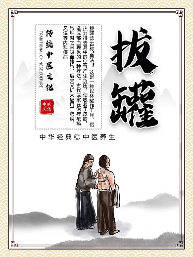 中医养生健康海报