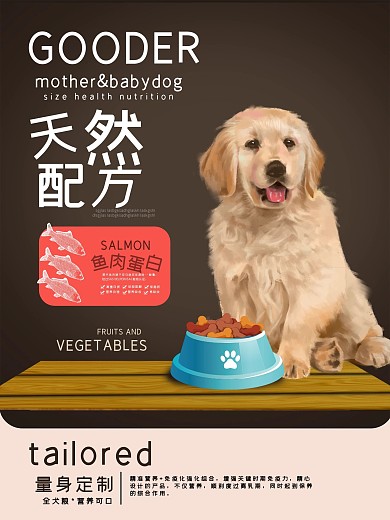 高端高档宠物店宣传促销海报