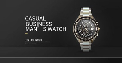 商务背景简约banner