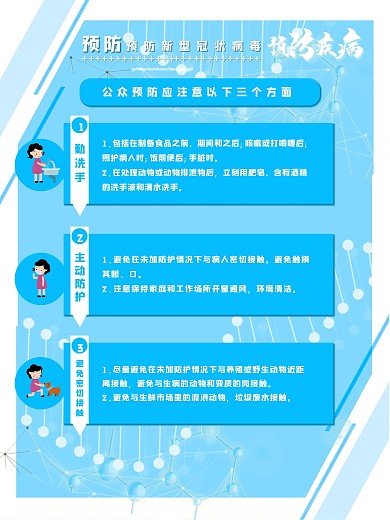 创意合成防疫关键词海报设计