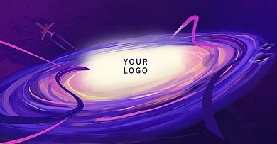 原创手绘购物节banner