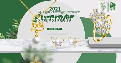 珠宝首饰淘宝天猫banner