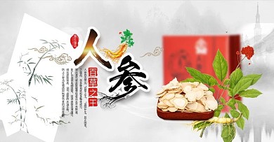 中国风古式简约小清新保健用品食品